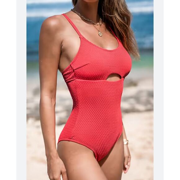 NWT Cupshe cross back one piece - Picture 1 of 4